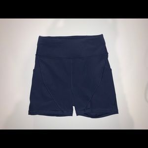Lululemon Mini Biker Short (Navy)